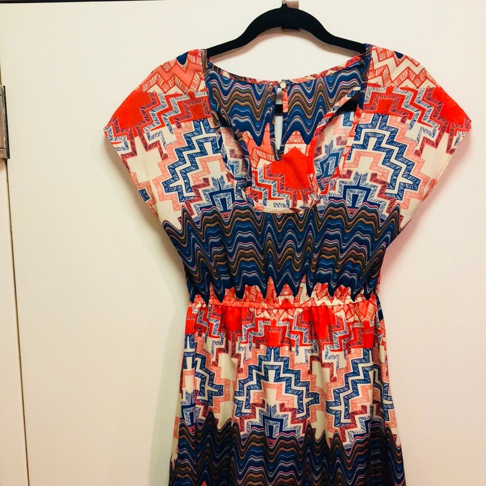 Multi Patterned Dress - Picture 3 of 3